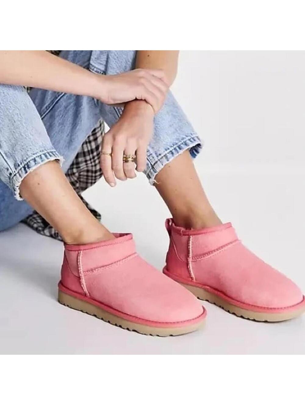 UGG classic ultra mini pink blossom siUGG classic ultra mini pink blossom size 7